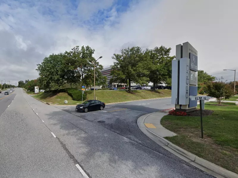 Parking at Hilton BWI Lot