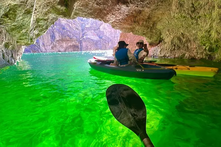 Emerald Cave Kayaking Tour from Las Vegas, Best Dam 1/2 Day Trip