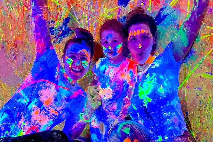 Ultimate UV Paint Party in Maleny for Ages 18 months and above - Primary Image