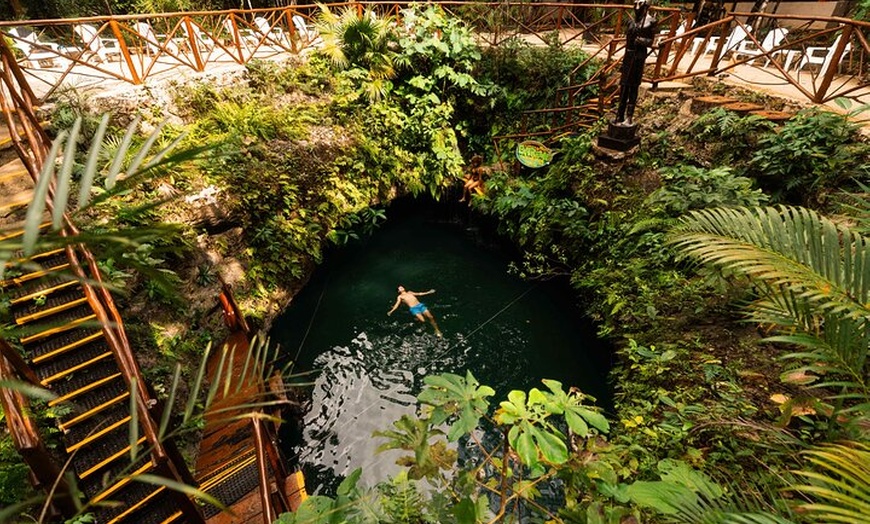 Image 23: Small Group 3 Waterfall Cenotes Experience