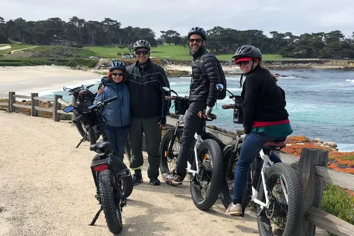 Full Day, Monterey Peninsula, 17 Mile Dr and Carmel eBike Rental