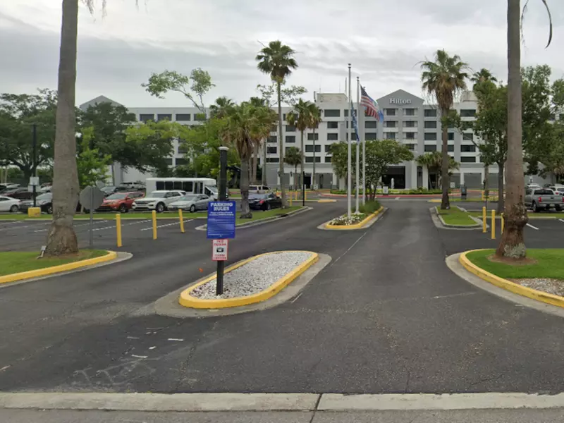 Parking at Hilton New Orleans Lot