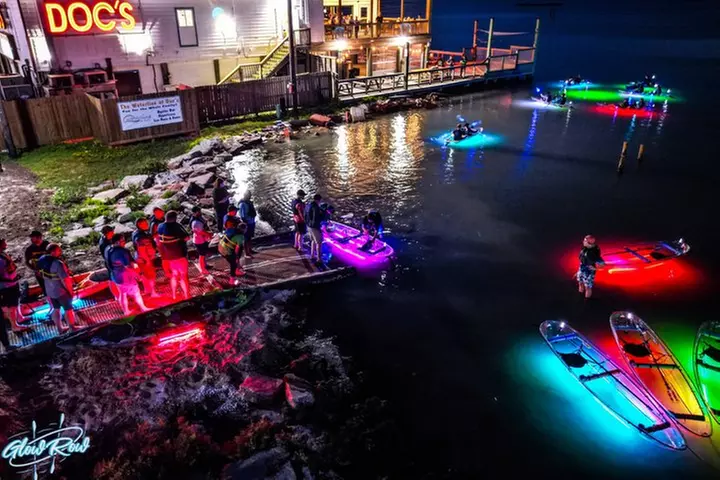Glowing Kayak Tour Corpus Christi - North Padre Island