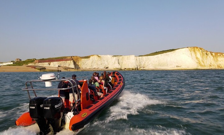 Image 6: The Seven Sisters & Beachy Head Lighthouse Boat Trip Adventure