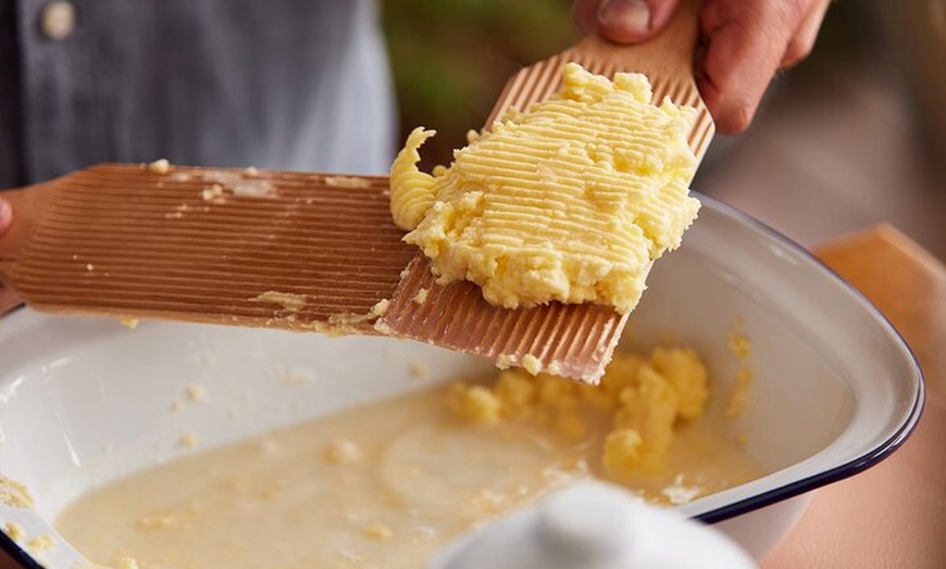 Image 3: The Old World Butter Making Experience