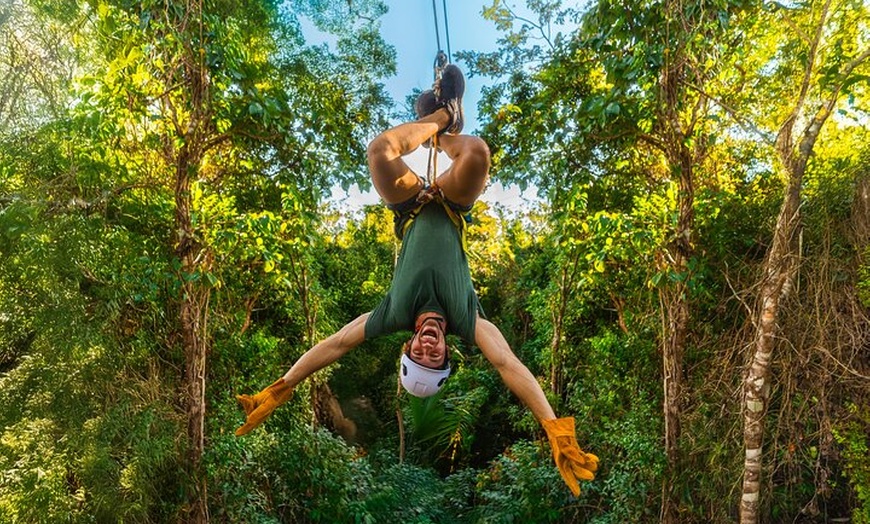 Image 5: Ultimate Adventure Combo ATV, Ziplines and Cenote