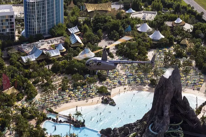 Family pack 48 Miles Helicopter Tour over Theme Parks & Downtown