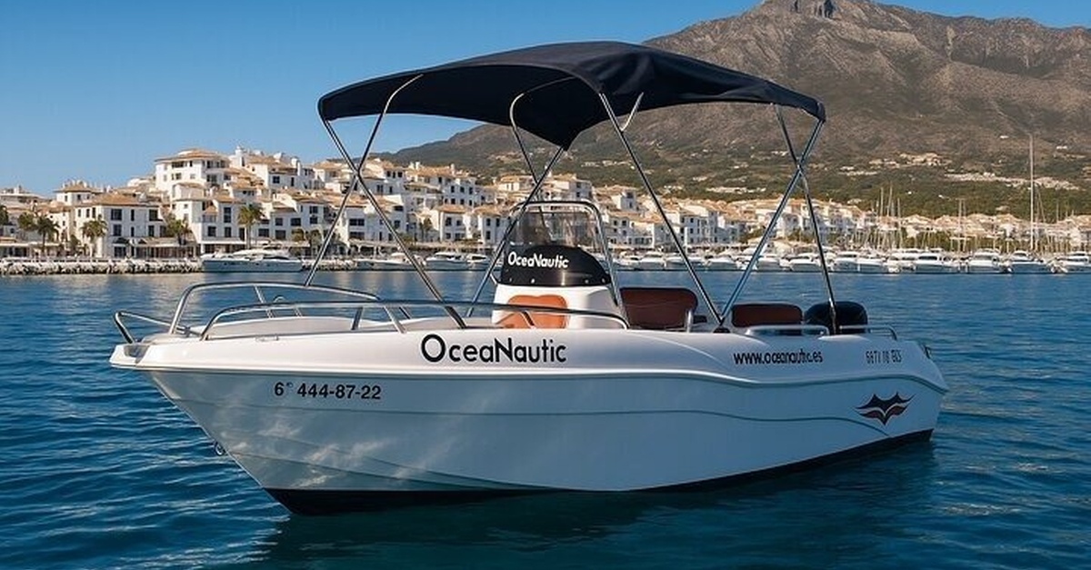 Alquiler de barco sin titulación en Puerto Banús, Málaga
