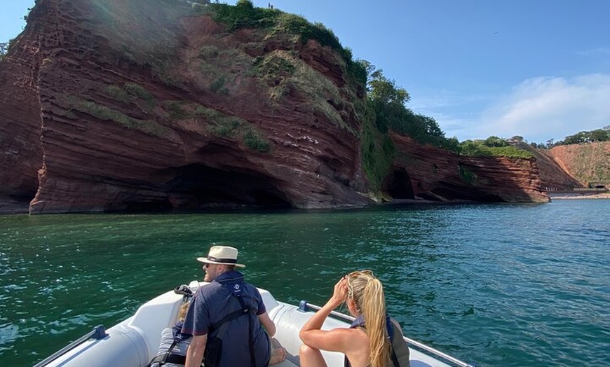 Image 32: Luxury Costal Rib Tour to Babbacombe Bay from Exmouth Marina