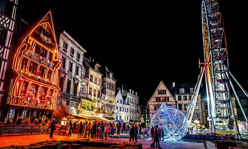 Image 5: Visite de Noël en Normandie : Falaises d'Étretat & Marché de Rouen ...