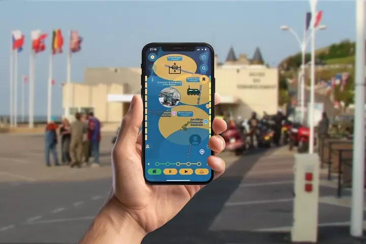 L'application GPS de débarquement allié Tour à pied Jeu mobile - Primary Image