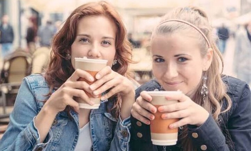 Image 2: Berliner Mauer + Unlimited Coffee + Free Joint = Cloud & Coffee