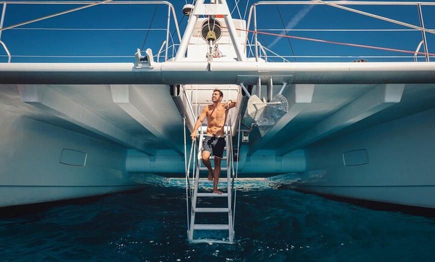 Image 2: Viaje de 4 horas en lujoso catamarán desde Puerto Rico