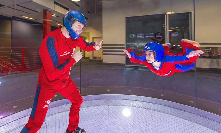 Image 8: Milton Keynes iFLY Indoor Skydiving Experience - 2 Flights & Certif...