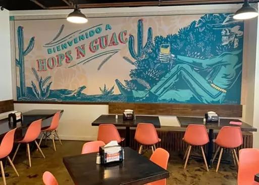 5% Cash Back at Hops N Guac