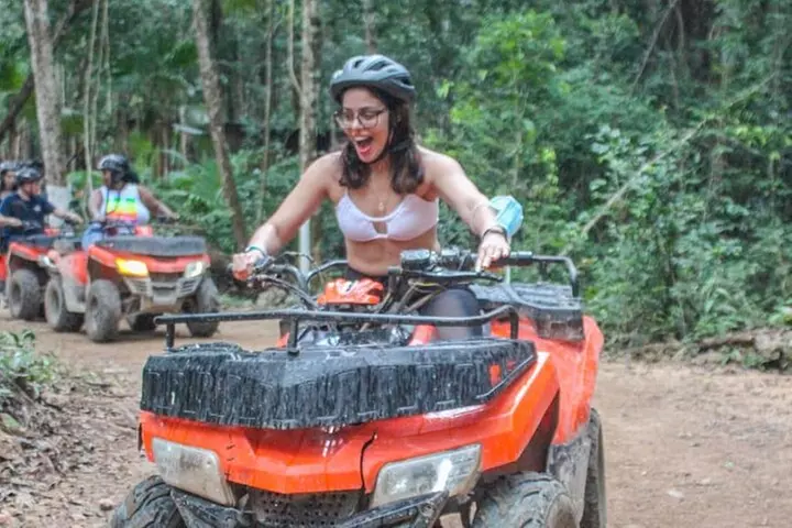 Cancun Adventure Tour: ATV Rides, Zipline, Lunch & Tequila
