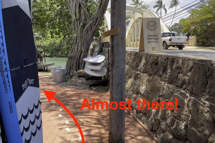 Haleiwa River Paddle Board Rental with Blue Planet Adventure Co.