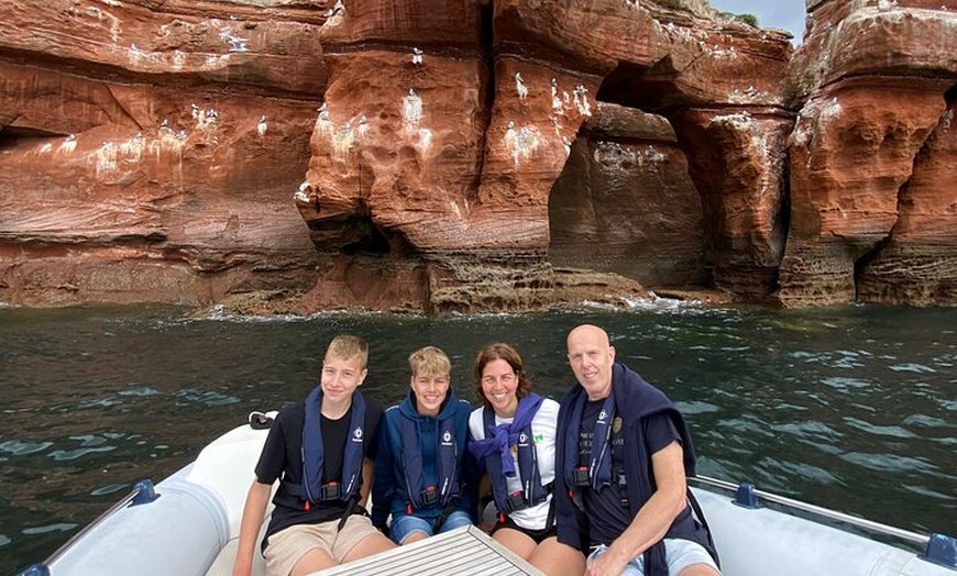 Image 34: Luxury Costal Rib Tour to Babbacombe Bay from Exmouth Marina