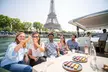 2 - 12 pax Excursion privée en bateau fluvial à Paris avec Rosé et Macarons - Image 4