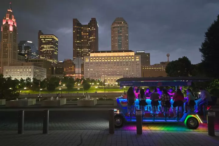 Explore Columbus on The Trolley Pub