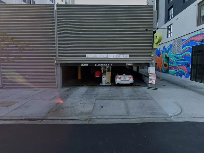Parking at 200 Pine Ave. Garage