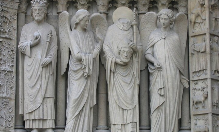Image 7: Notre-Dame : Visite d'introduction à l'extérieur avec audioguide in...