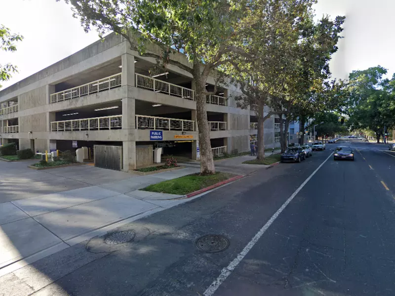 Parking at 1000 G St. Garage