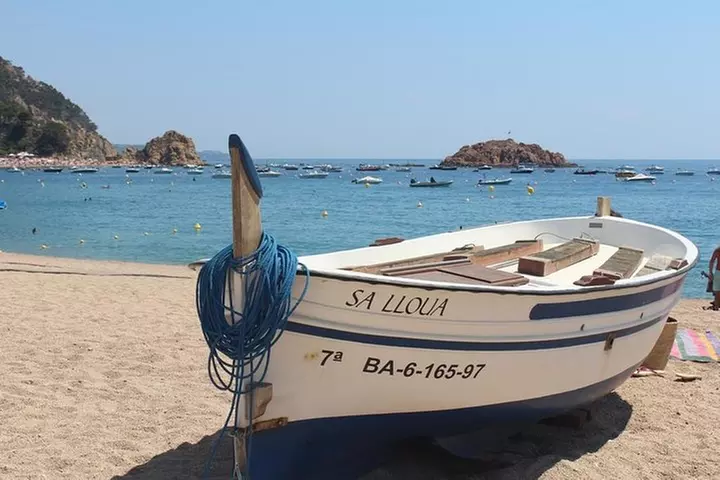 Tour turístico de un día por la Costa Brava con paseo en barco desd...