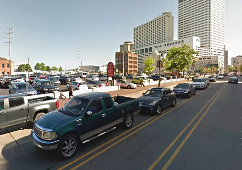 Parking at 300 N. Peters St. Lot - P402