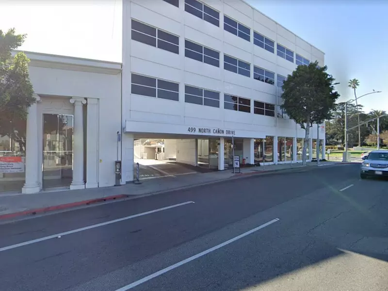 Parking at 499 N. Canon Dr. Garage - Valet - Second Medium