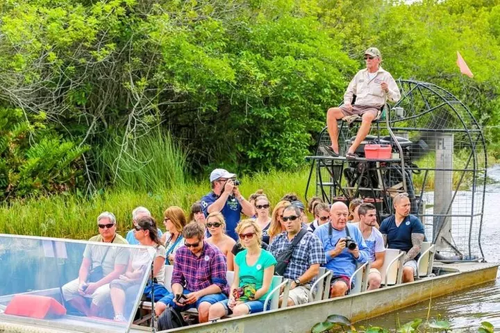 Guided ATV Ride and Everglades Airboat Experience