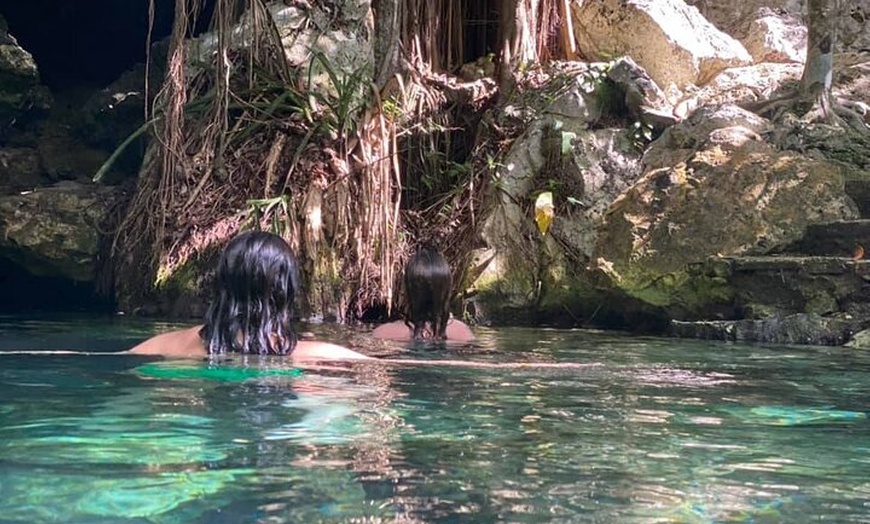 Image 35: Sacred Waters: 3 Cenotes & Hidden Lagoon from Cancun
