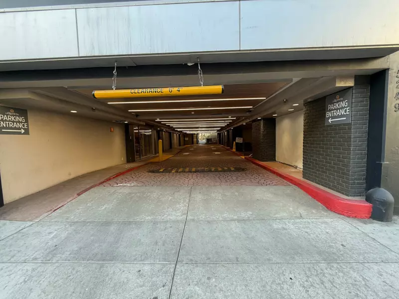 Parking at Hilton Garden LAX Garage