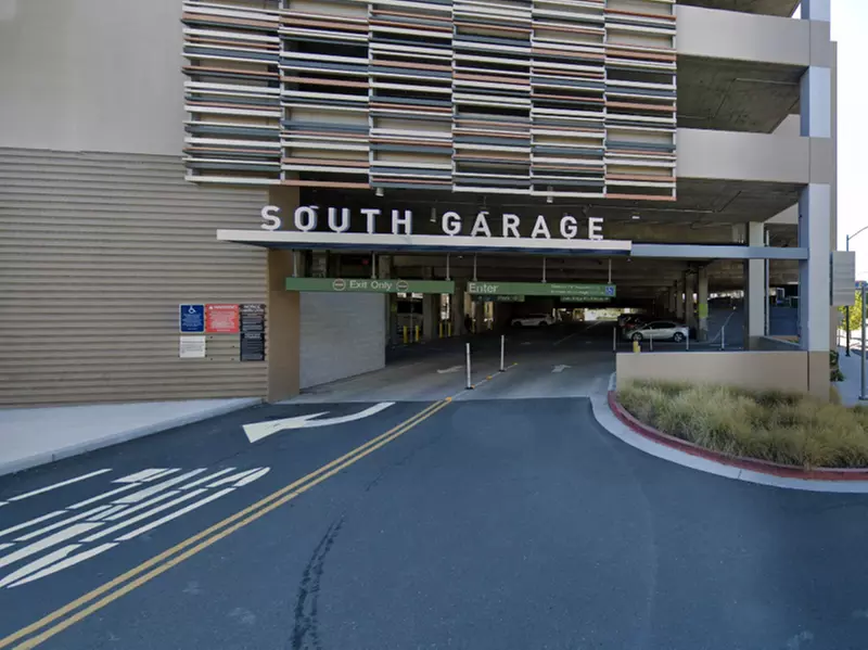 Parking at Walnut Creek Transit Village Garage