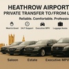 Image 1: "Get In Transfer" Heathrow Airport to London Private Transfer