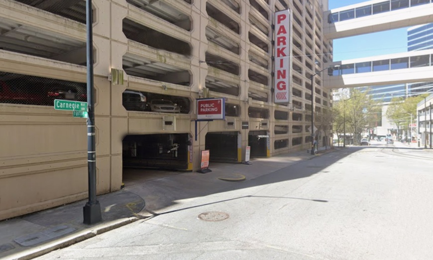 Image 3: Parking at 150 Carnegie Way NW. Garage
