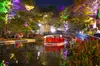 San Antonio Premium Night Driving Tour with Riverwalk Boat Cruise