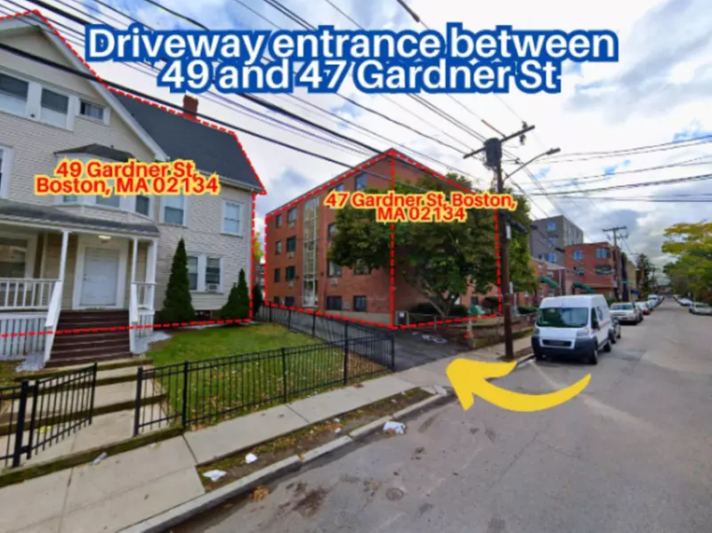 Parking at 47 Gardner St. Lot