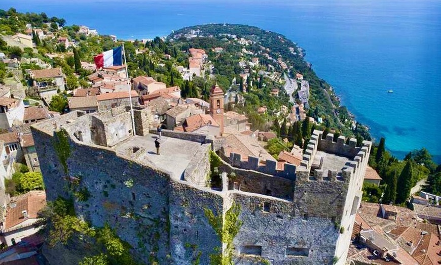 Image 1: Roquebrune & château Grimaldi : village perché - Tour à pied
