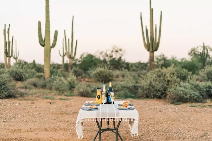 Tucson Morning Hot Air Balloon Ride with Bubbly + Breakfast