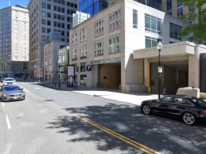 Parking at St. James at Arlington Garage
