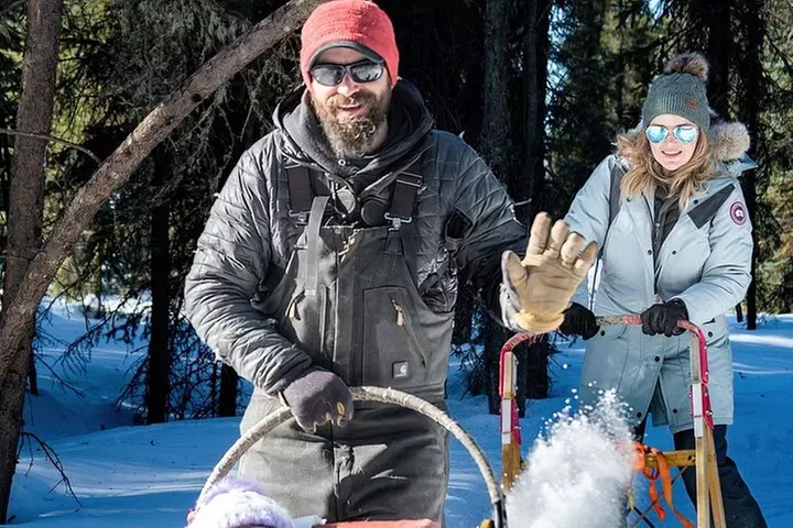Sledding and Homesteading Adventure