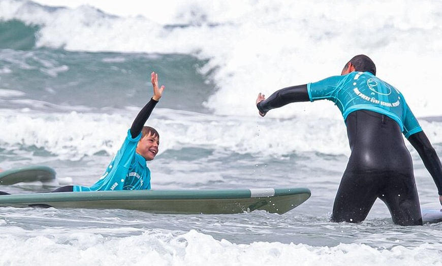 Image 2: Beginner 2 Hours Surfing Lesson at Fistral Beach Newquay
