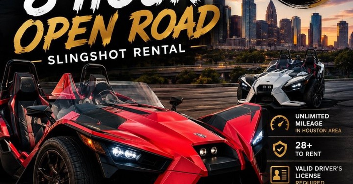 8 Hour Open Road Slingshot Adventure