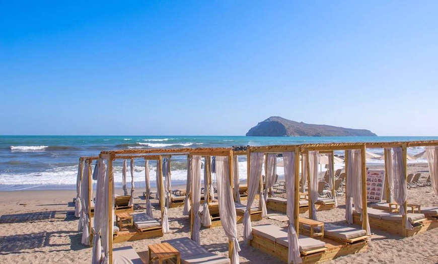 Image 1: ✈ CRÈTE | Agia Marina - The Noverian Antama Organic Beach Resort Ch...