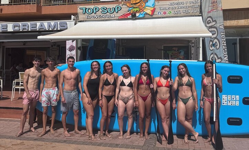 Image 5: Alquiler Paddle surf Gigante Fuengirola 1 Hora para 4-8 personas
