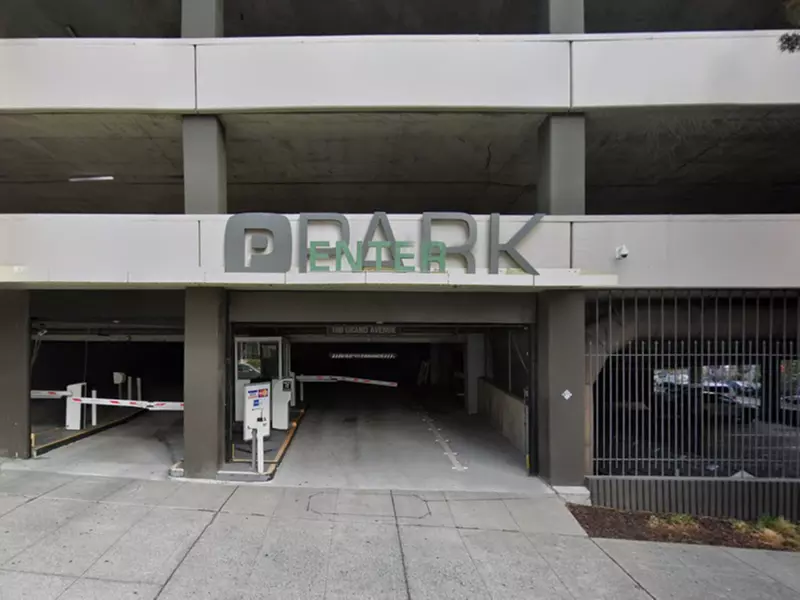 Parking at 180 Grand Ave. Garage