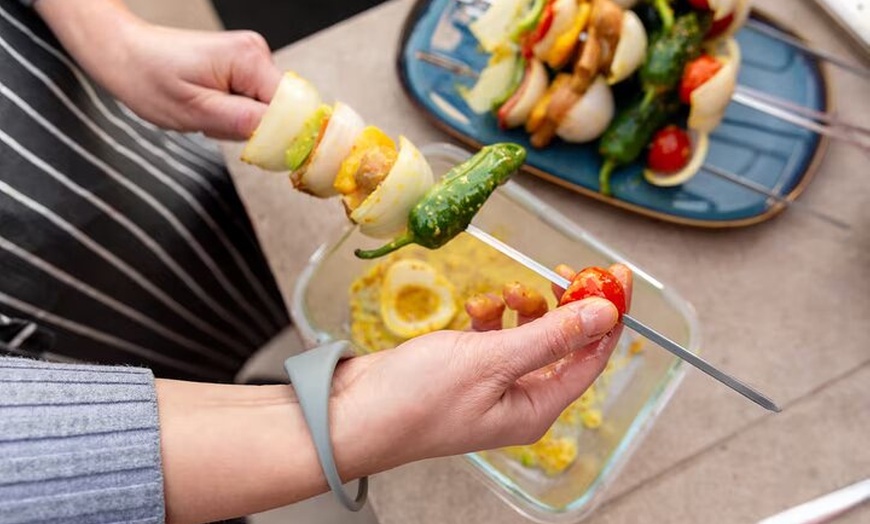 Image 19: Barbacoa en un atico en el centro de Barcelona con un chef