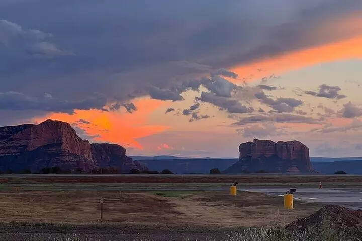 Mogollon Rim Sunset 80 Miles Sedona Helicopter Tour - Primary Image