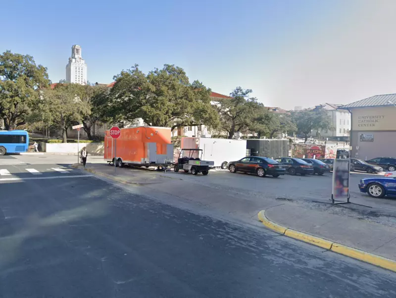 Parking at Whitis Lot